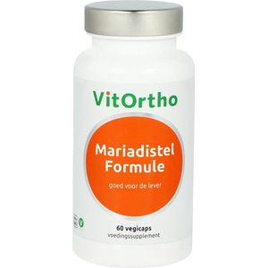 Vitortho mariadistel formule 60 Vegetarische capsules