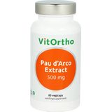 Vitortho Pau d’Arco Extract 500 mg 60 vegacaps