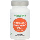 Vitortho Vitamine K2 menachinon 7 200mcg 60 Vegetarische capsules