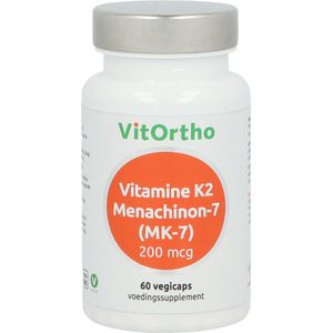 Vitortho Vitamine K2 Menachinon 7 60 vegacapsules