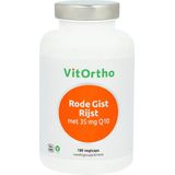Vitortho Rode gist rijst met 35mg q10 180 vegicaps