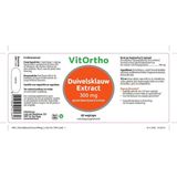Vitortho - Duivelsklauw extract 300mg - 60 Vegetarische capsules