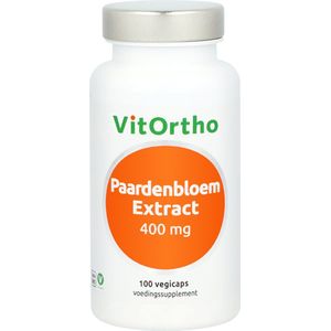 Vitortho - Paardenbloemextract - 400mg - Plantaardige Capsule