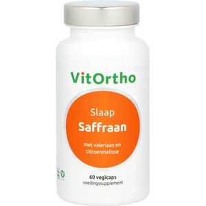 Vitortho Saffraan Slaap, 60 Veg. capsules