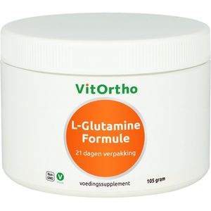 VitOrtho L-Glutamine Formule - 105 gram - Aminozuurpreparaat