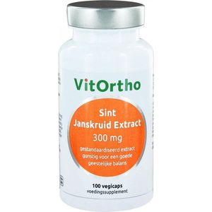 Vitortho Sint Janskruid extract 300 mg  100 Vegetarische capsules