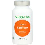 Vitortho Saffraan focus 60 Vegan Capsules