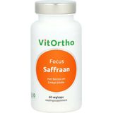 Vitortho Saffraan focus 60 Vegan Capsules