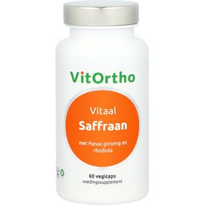Saffraan Vitaal - Voedingssupplement - Vegan - 30 Capsules