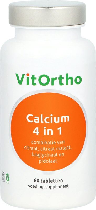 VitOrtho Calcium 4 in 1 - 60 tabletten - Mineraalpreparaat