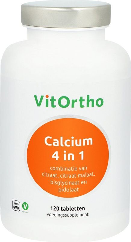 VitOrtho Calcium 4 in 1 - 120 tabletten - Mineraalpreparaat