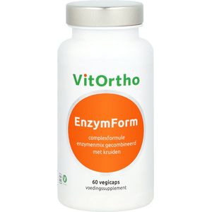 VitOrtho EnzymForm - 60 capsules - Enzymenpreparaat