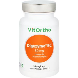 VitOrtho - Digezyme EC - Enzympreparaat - 50 mg - 90 Capsules