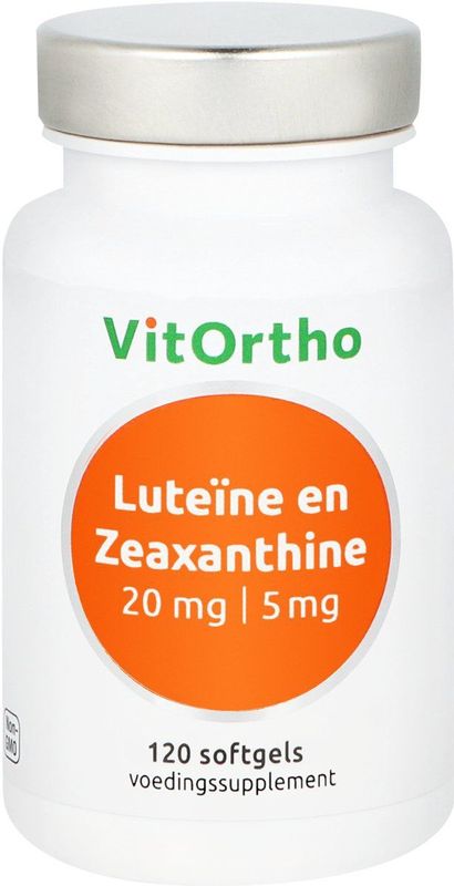 VitOrtho - Luteine & Zeaxanthine - Softgels - 120 stuks