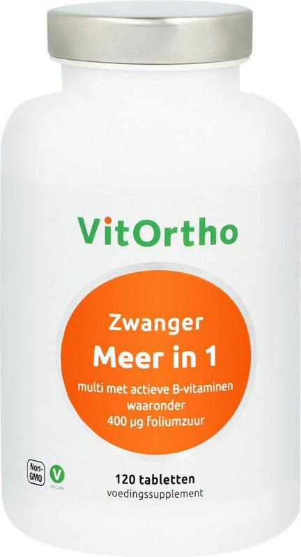 VitOrtho - Meer in 1 - Multivitaminen - 120 Tabletten