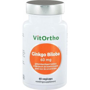 Vitortho FocusForm voorheen Ginkgo Biloba 60 Vegetarische capsules
