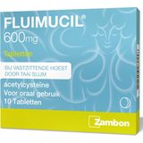 Fluimucil Tabletten 600mg - 10 Tabletten