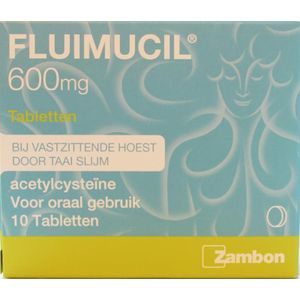 Fluimucil Tabletten 600mg - 10 Tabletten