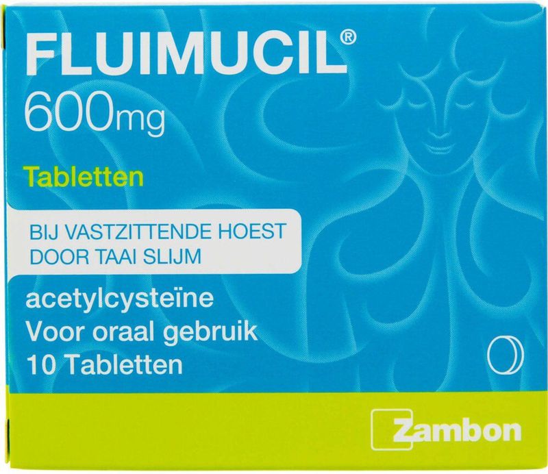 Fluimucil Tabletten 600mg - 10 Tabletten