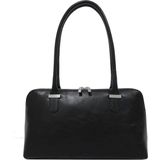 Claudio Ferrici Classico Shopper Schoudertas Black