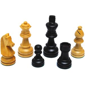 Schaakstukken Staunton maat 5 - 89mm - In kist - HOT Games