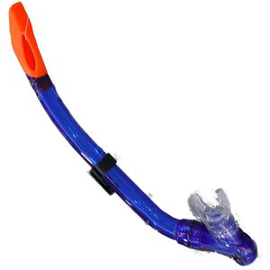 Snorkel Splash JR.Silicone+klep Bl.Shall