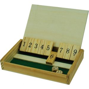 Shut the Box Mini hout13x8 cm.m.deksel