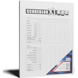 Dobbelbloc XL 100 vel maat A5