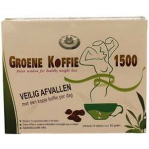 Groene Koffie 1500 - 14 stuks - Voedingssupplement