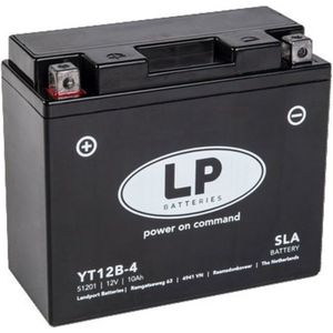 Landport AGM 51201 / YT12B-BS / YT12B-4 / 512014010 accu (12V, 10Ah, 175A)