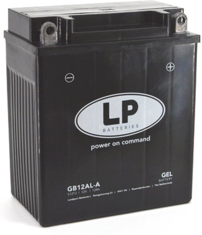 Landport - LB12A-3 - Gel Accu - 12 Volt - 12 Ah - Onderhoudsvrij