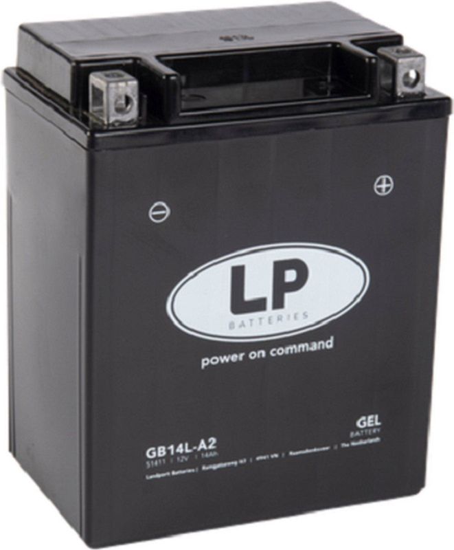 Landport - GB14L-A2 - Motor Gel Accu - 12 Volt - 14,0 AH