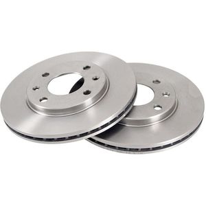 Remschijven - Geventileerd - Vooras - Voor voertuigen met ABS