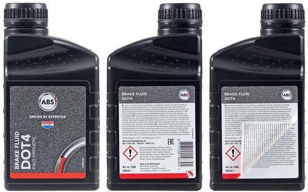 ABS - RemVloeistof - DOT 4 - Inhoud 0,5L