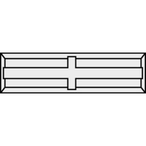 JSO-TR mini-keermessen [10x] HW - 30x5.5x1.1mm - 72013-6-30055