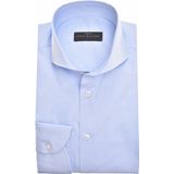 John Miller - Casual Overhemd - Lichtblauw - Katoenmix
