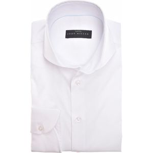 John Miller - Overhemd - Wit - Katoen