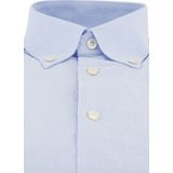 John Miller, Heren, Overhemden, Blauw, Maat: M Katoen,