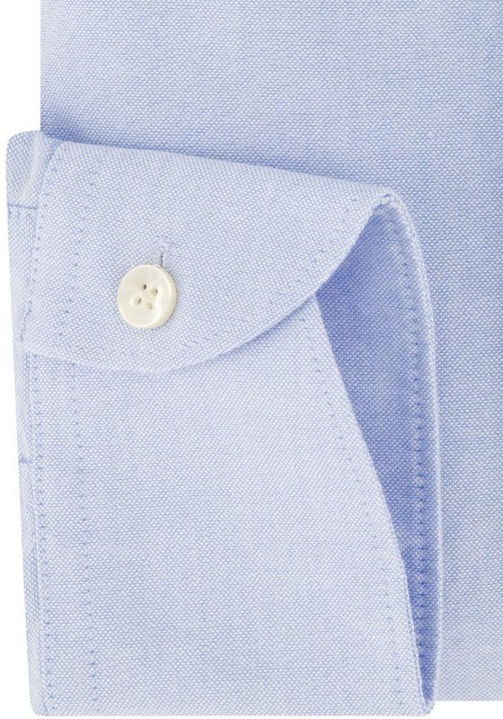 John Miller, Heren, Overhemden, Blauw, Maat: M Katoen,