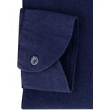 John Miller - Business Overhemd - Donkerblauw - 100% Linnen - Tailored Fit