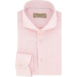 John Miller - Overhemd - Lichtroze - 100% Linnen - Tailored Fit