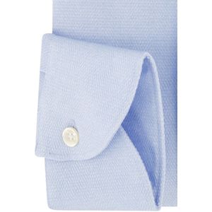 John Miller, Overhemden, Heren, Blauw, M, Katoen, Lichtblauw Business Overhemd Tailored Fit