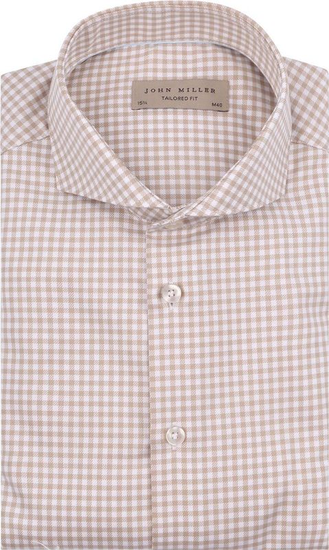 Overhemd - Lange Mouw - Katoen - Zonder Borstzak