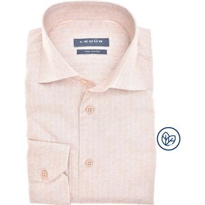 Ledub - Overhemd - Beige - Formeel