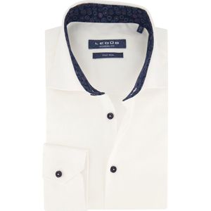 Ledub - Overhemd - Spierwit - Katoen - Modern Fit