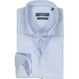 Ledub - Blauw Fantasie - Overhemd - Lichtblauw met Wit Mini Dessin - Strijkvriendelijk