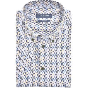 Ledub overhemd korte mouw wit