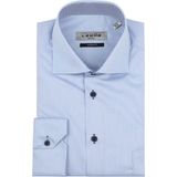Ledub - Modern Fit Overhemd - Lichtblauw - Popeline - Strijkvrij