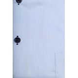 Ledub - Modern Fit Overhemd - Lichtblauw - Popeline - Strijkvrij