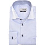 Ledub - Modern Fit Overhemd - Lichtblauw - Popeline - Strijkvrij